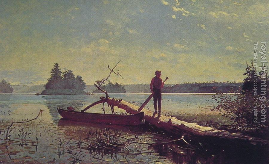 Winslow Homer : An Adirondack Lake